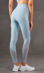 Тайсы (леггинсы) спортивные голубые Тайсы (леггинсы) спортивные голубые