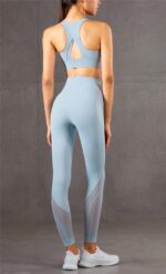 Тайсы (леггинсы) спортивные голубые Тайсы (леггинсы) спортивные голубые