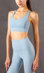 Тайсы (леггинсы) спортивные голубые Тайсы (леггинсы) спортивные голубые