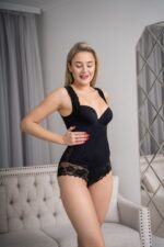 Корректирующее боди черное